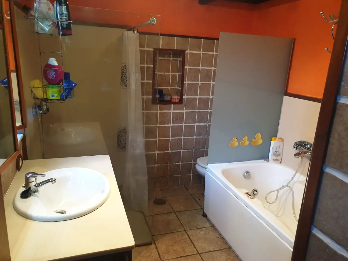 Baño de Casa o chalet en venta en Narón con Calefacción, Parquet y Amueblado