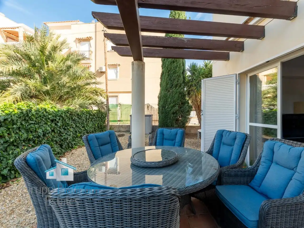 Terraza de Casa adosada en venta en Pulpí con Aire acondicionado, Jardín privado y Trastero