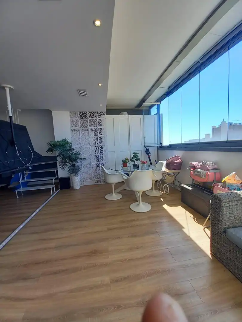 Balcony of Attic for sale in Elche / Elx  with Air Conditioner, Private garden and Terrace