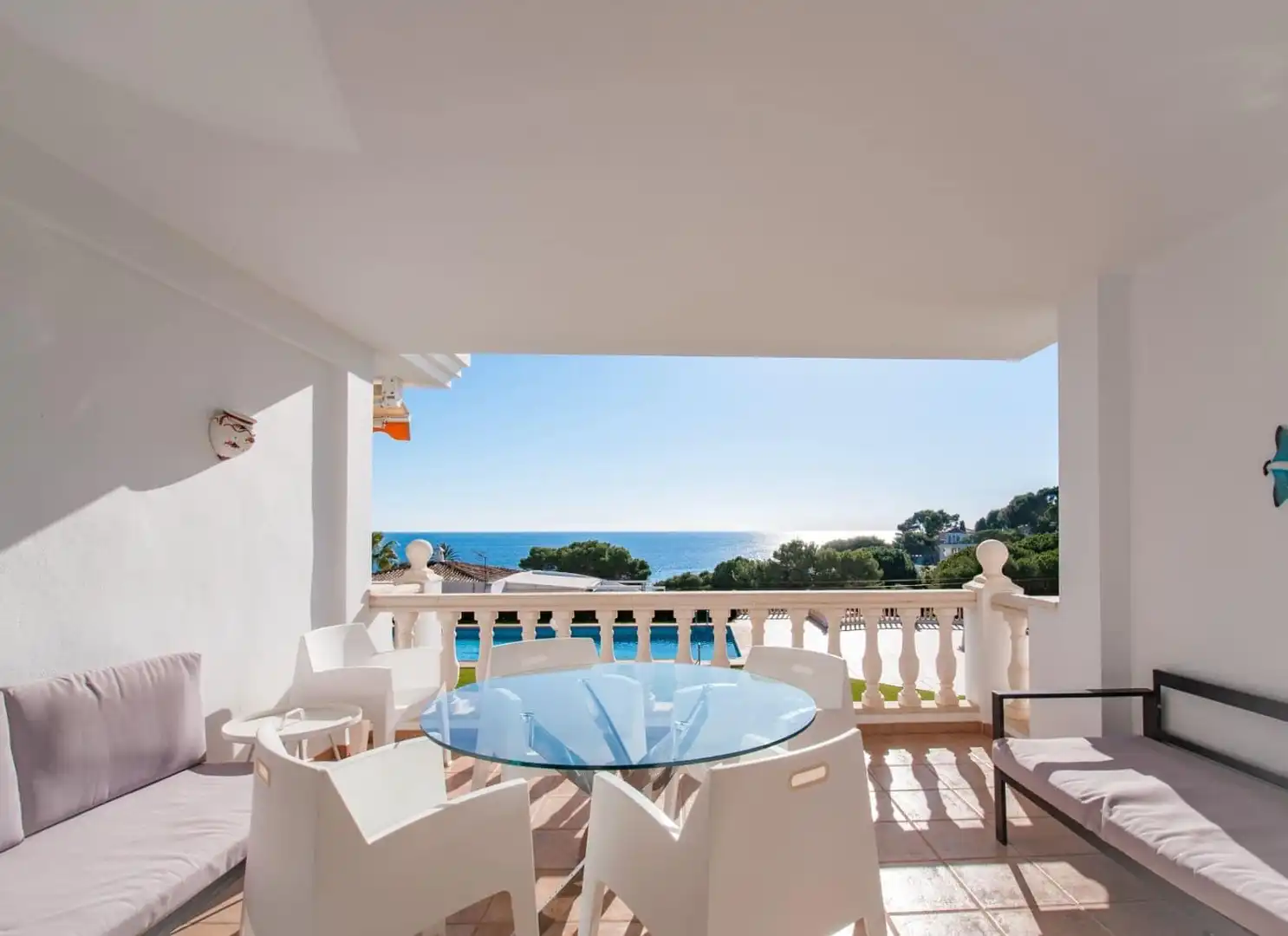Terrassa de Dúplex en venda en Moraira