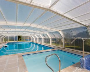 Swimming pool of Single-family semi-detached for sale in Ezcabarte  with Heating, Private garden and Parquet flooring