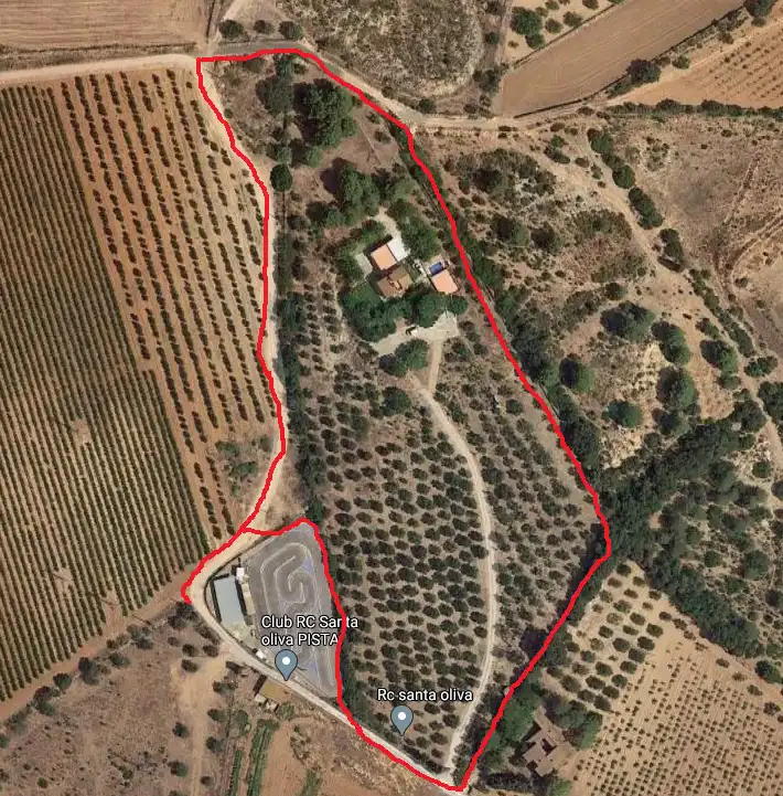Finca rústica en venta en Santa Oliva con Calefacción, Jardín privado y Piscina