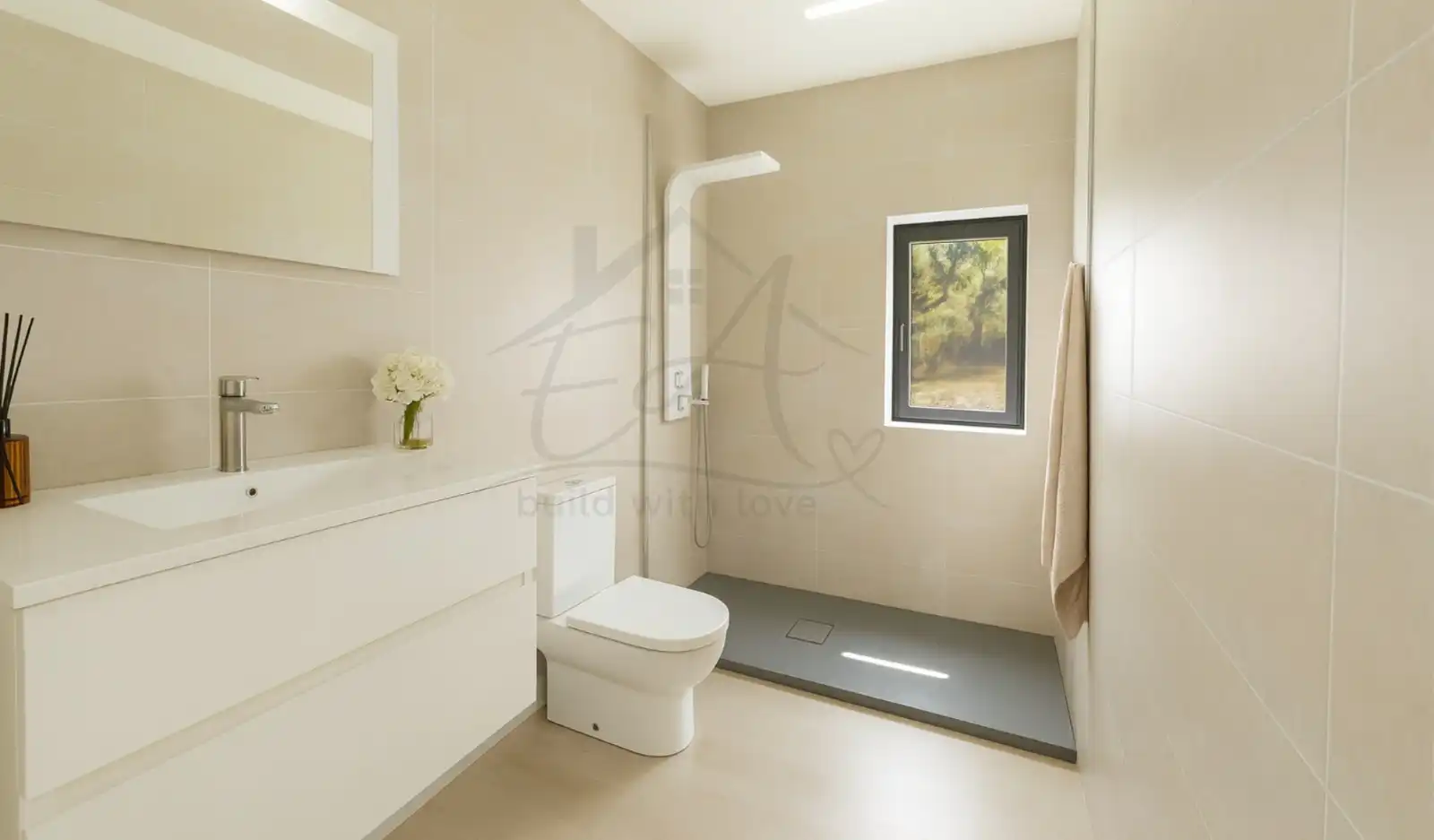 Baño de Casa o chalet en venta en Sant Gregori con Aire acondicionado, Terraza y Horno