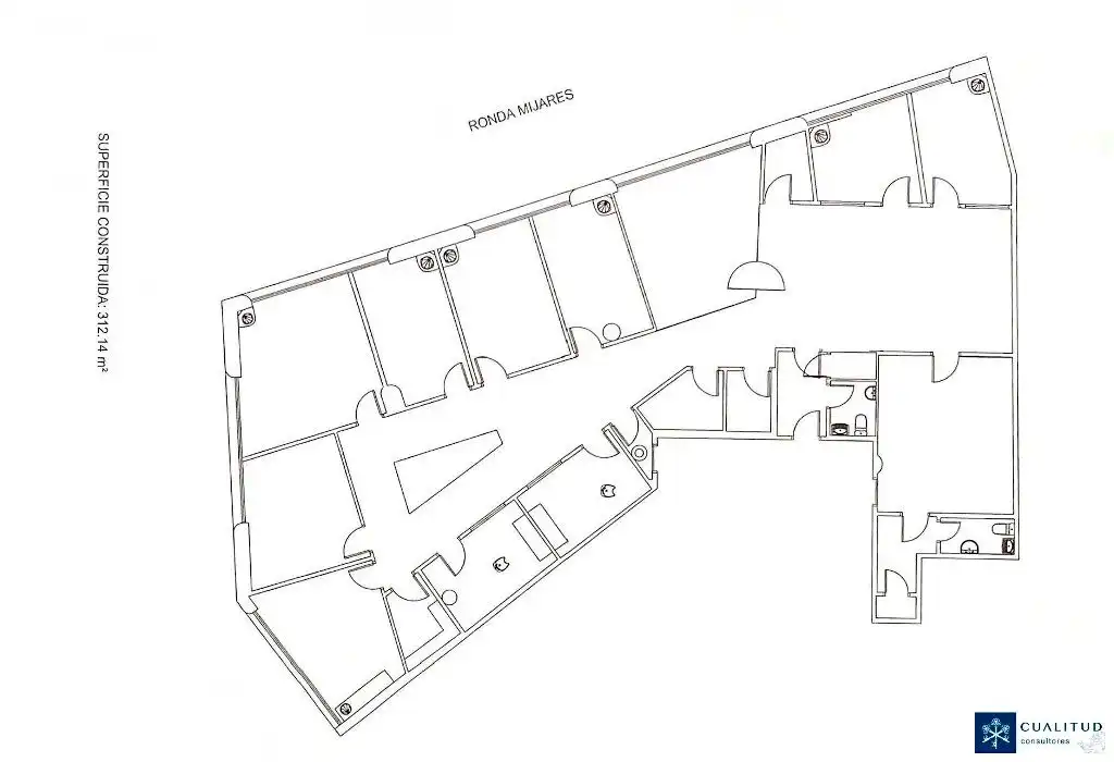 Büro zur Miete in Centro
