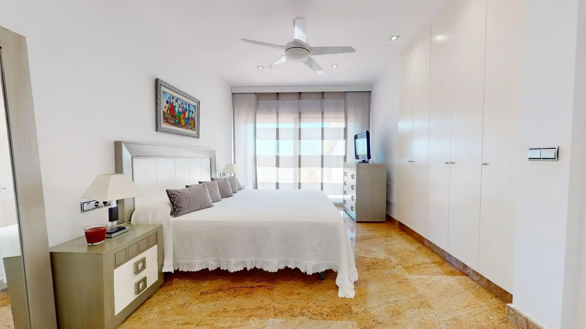 Dormitori de Casa o xalet en venda en Águilas amb Aire condicionat, Jardí privat i Terrassa