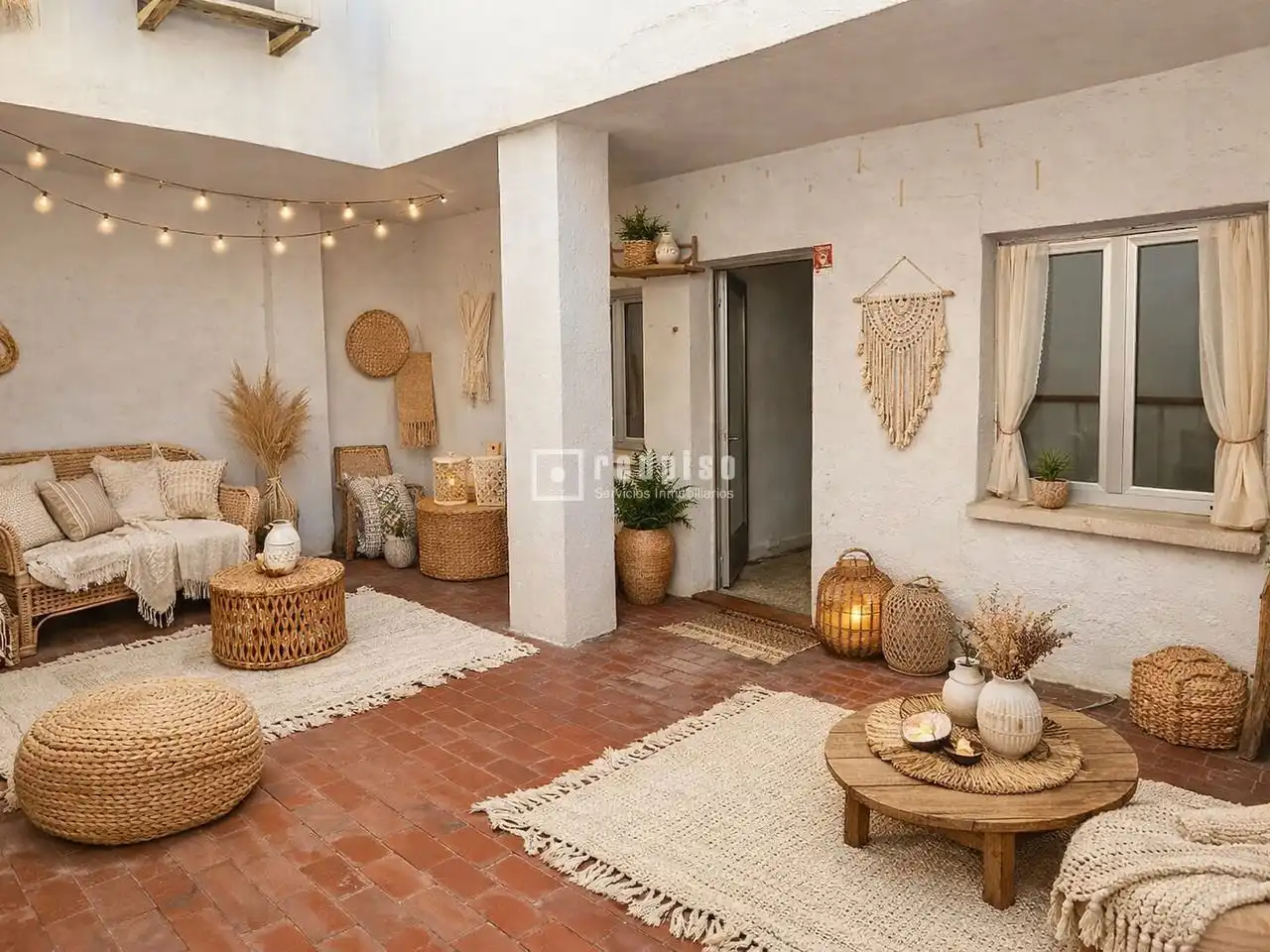 Terrace of Flat for sale in  Madrid Capital  with Heating and Terrace