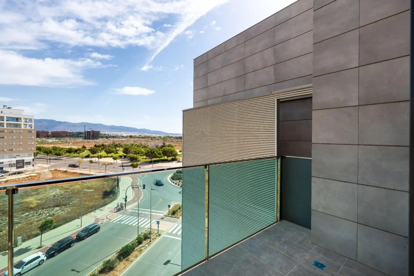 Exterior view of Flat for sale in Almería  with Air Conditioner, Terrace and Storage room