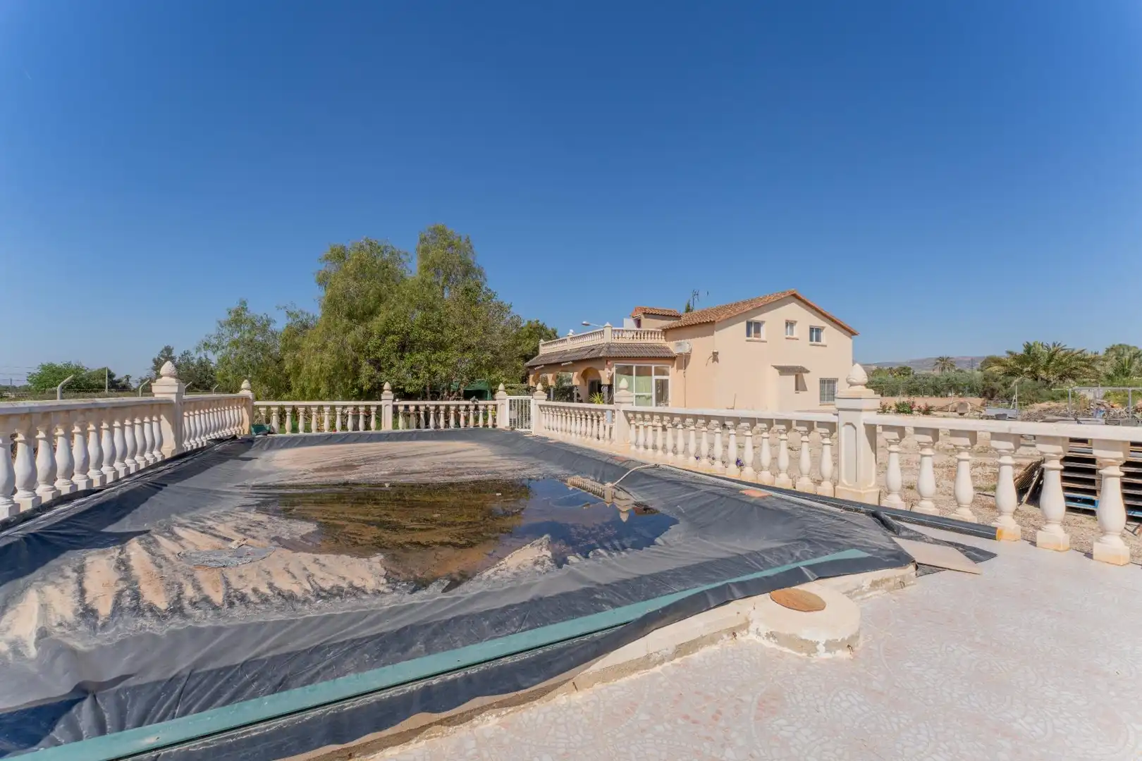 Piscina de Casa o chalet en venta en Elche / Elx con Aire acondicionado, Terraza y Piscina