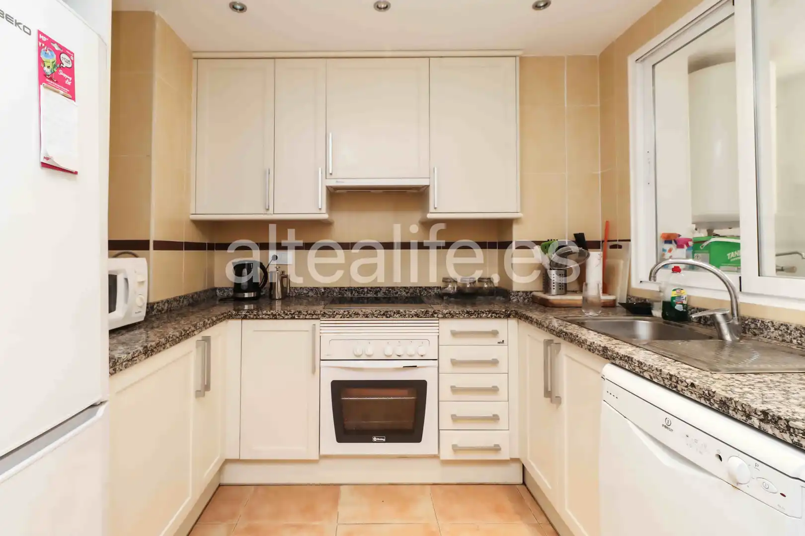 Cocina de Apartamento de alquiler en Altea con Terraza, Amueblado y Horno
