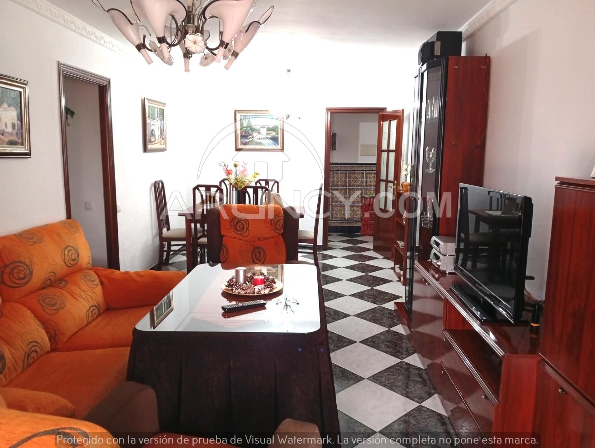 Living room of Flat for sale in Alcalá de Guadaira  with Air Conditioner and Terrace