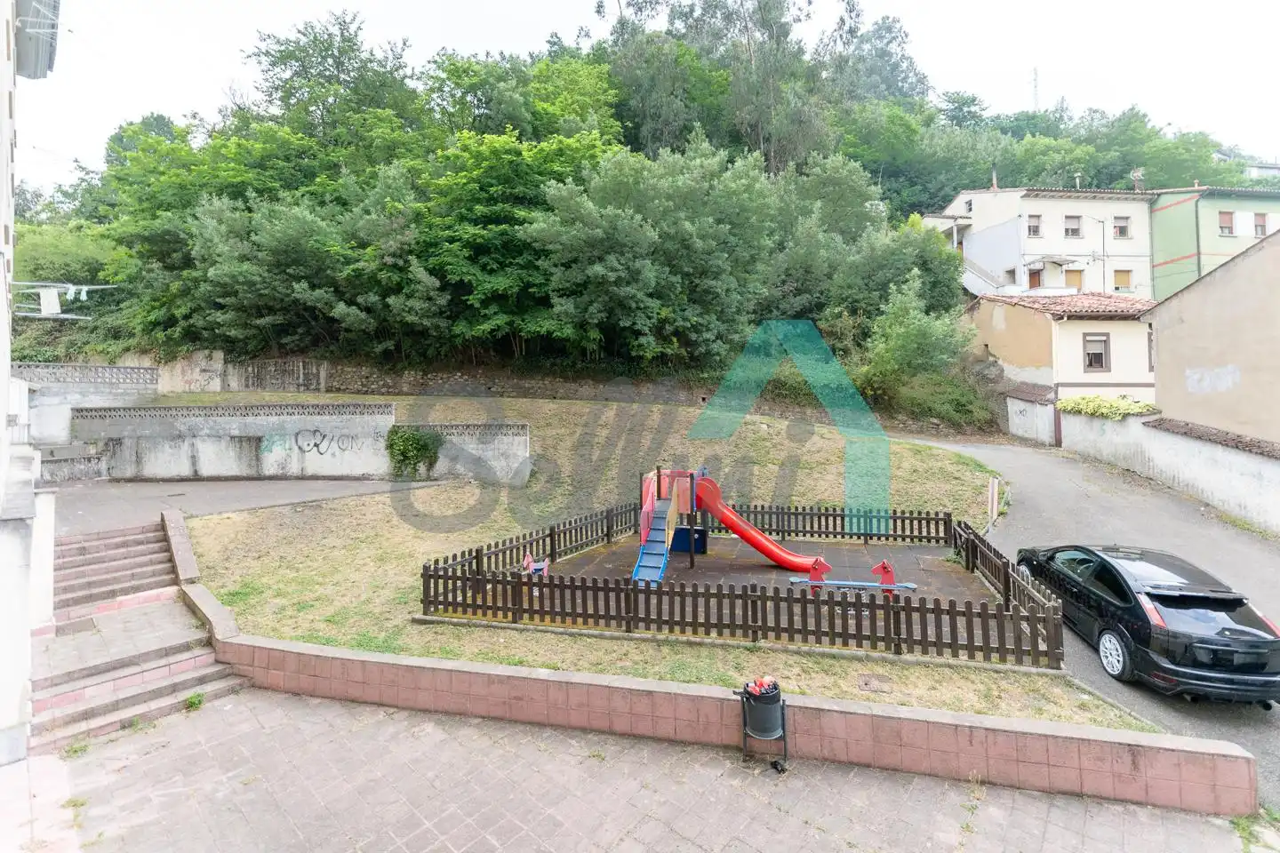Terraza de Piso en venta en Mieres (Asturias) con Calefacción y Trastero