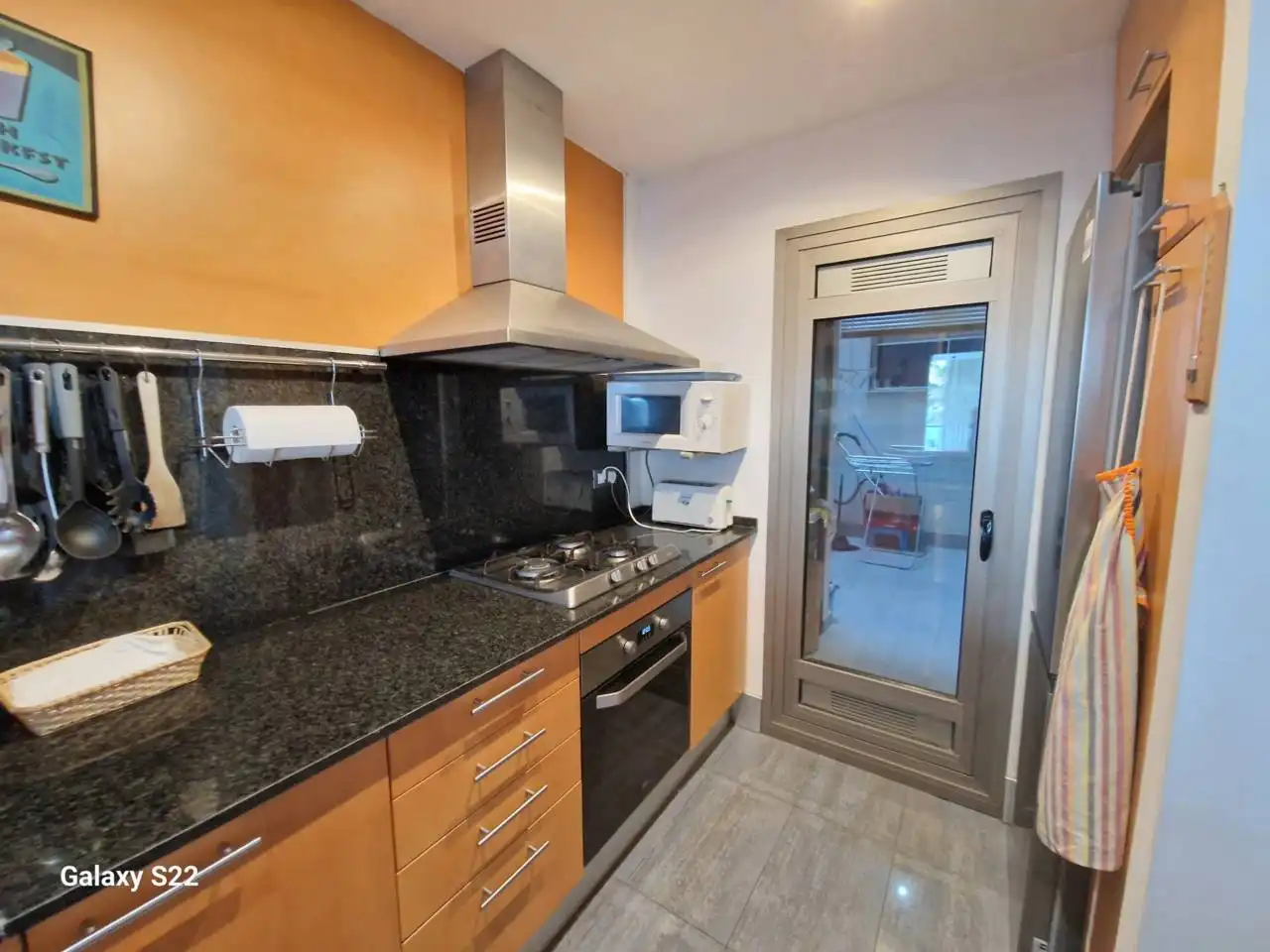 Cocina de Piso de alquiler en Cubelles con Aire acondicionado, Calefacción y Terraza