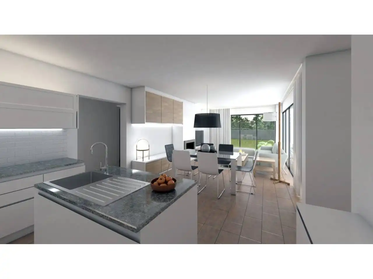 Cocina de Casa o chalet en venta en Seva con Aire acondicionado, Calefacción y Jardín privado