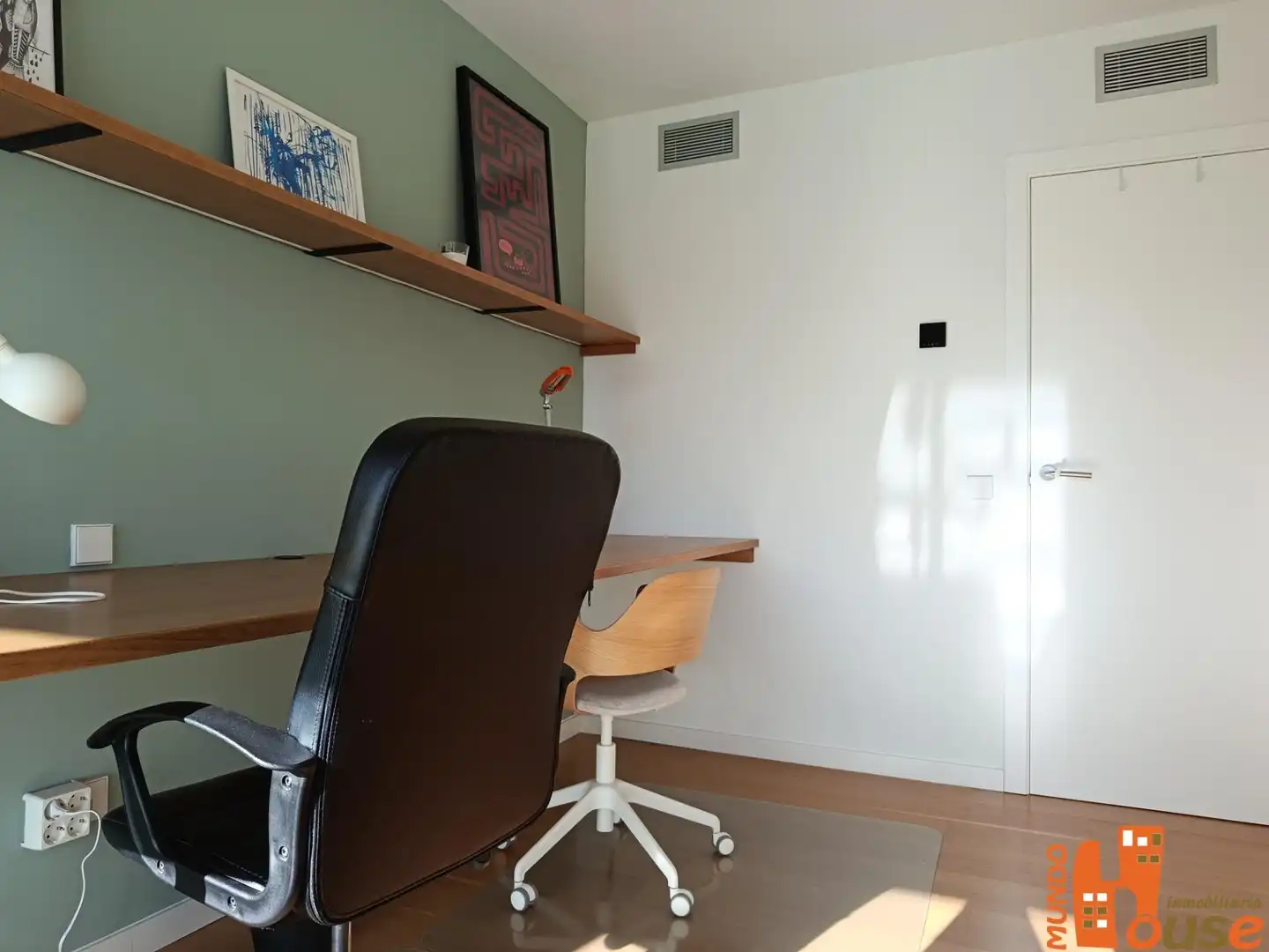 Wohnung zur Miete in Palazuelos de Eresma mit Klimaanlage, Heizung und Terrasse
