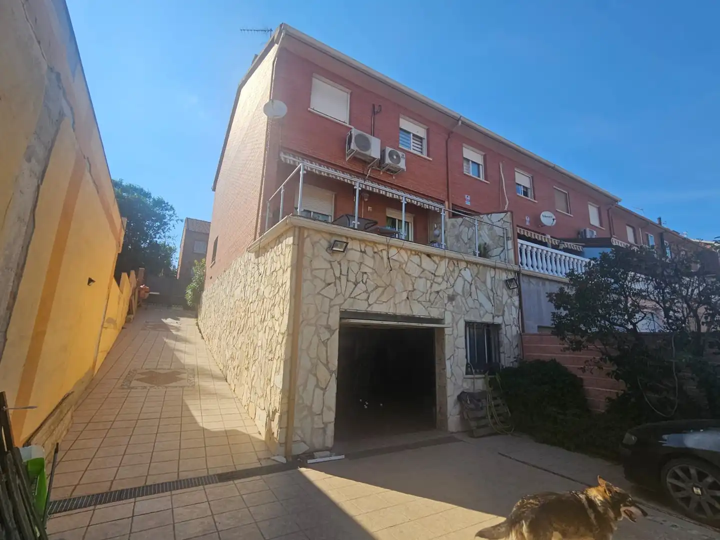 Exterior view of Houses for sale in Villanueva de la Torre  with Air Conditioner, Heating and Private garden