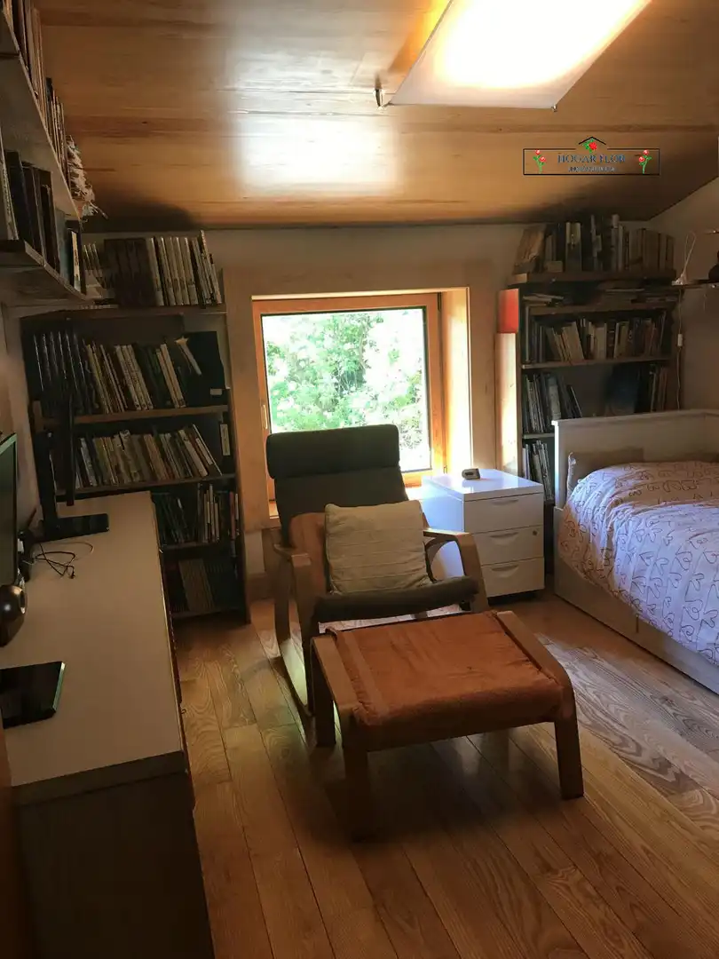 Bedroom of Houses for sale in Aldealengua  with Air Conditioner, Heating and Private garden