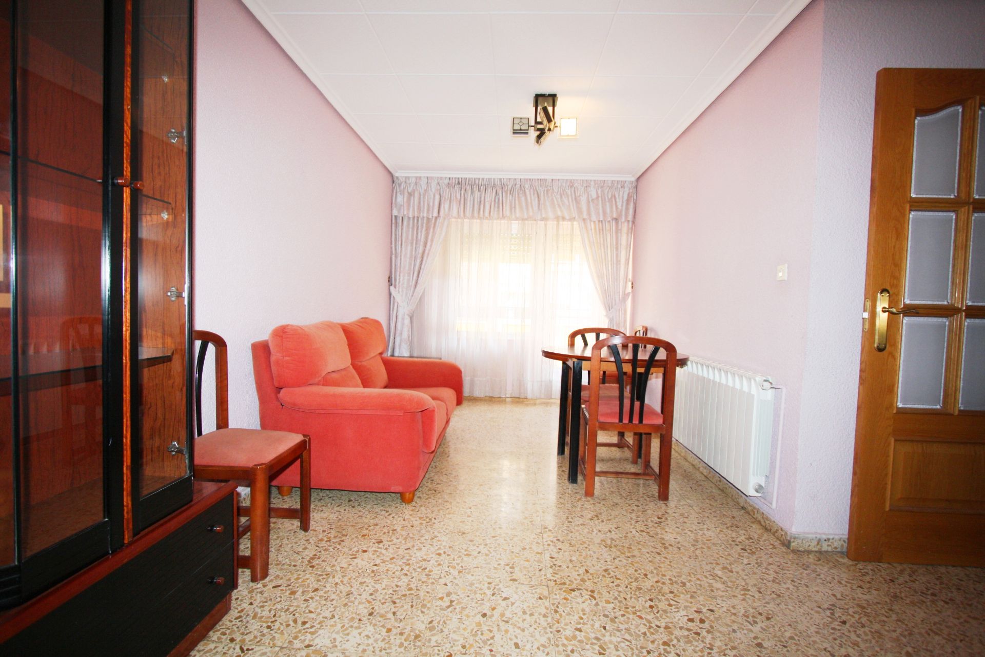 Bedroom of Flat for sale in  Albacete Capital  with Air Conditioner, Heating and Furnished