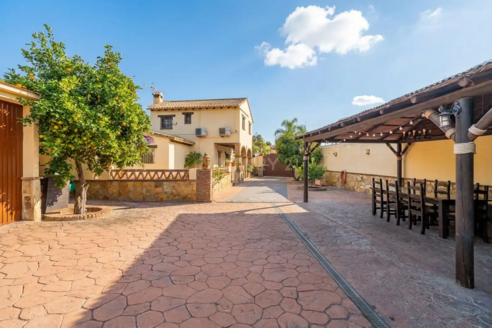 Vista exterior de Casa o chalet de alquiler en Mijas con Aire acondicionado, Jardín privado y Trastero
