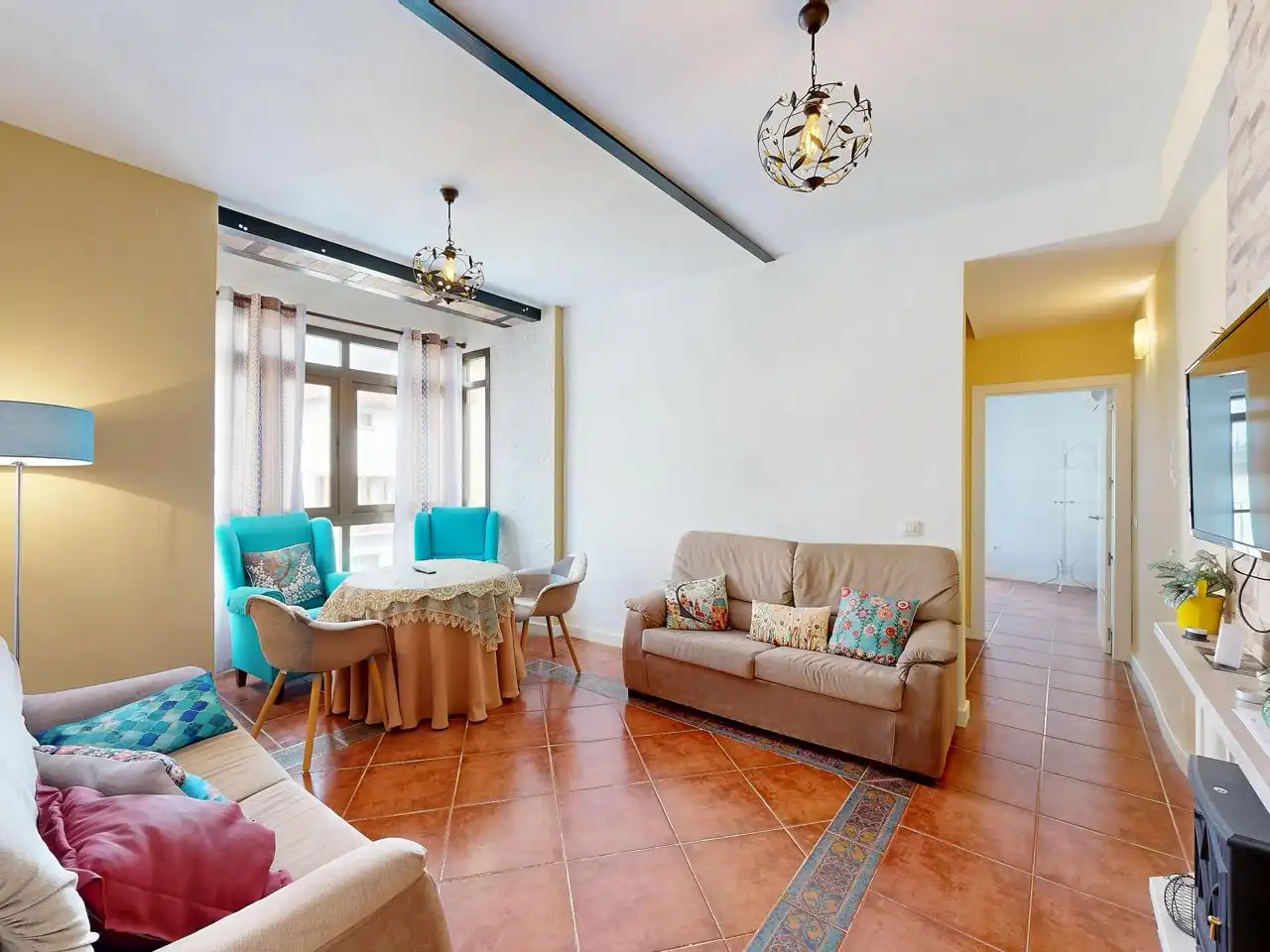 Sala de estar de Dúplex en venta en Cáceres Capital con Amueblado