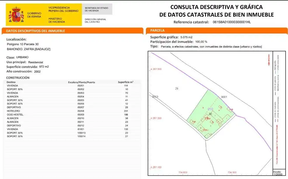 Finca rústica en venda en La Lapa amb Aire condicionat, Jardí privat i Terrassa