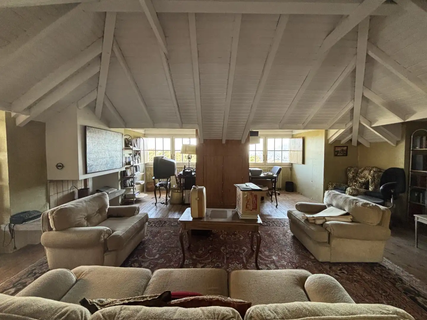Sala de estar de Casa o chalet en venta en Sant Feliu de Codines con Calefacción, Jardín privado y Parquet