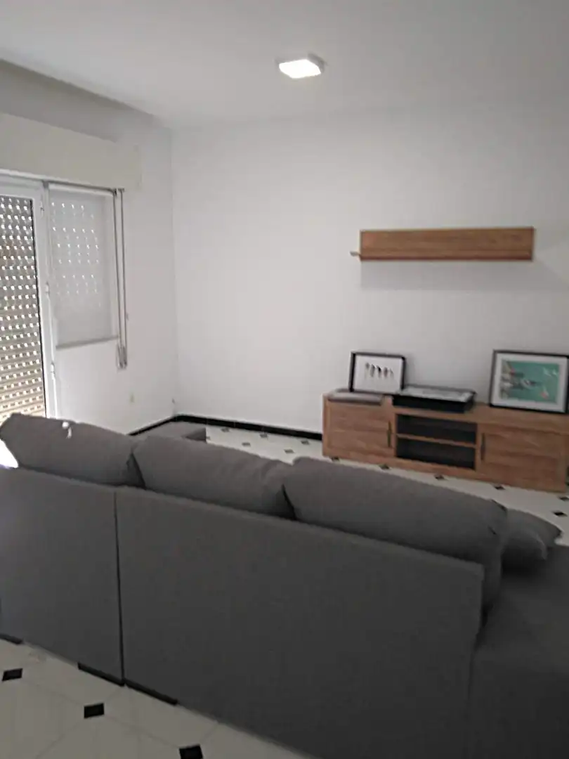 Living room of Flat for rent in Murcia  with Air Conditioner, Heating and Furnished
