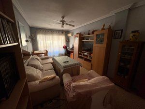 Living room of Flat for sale in San Juan de Aznalfarache  with Air Conditioner and Balcony