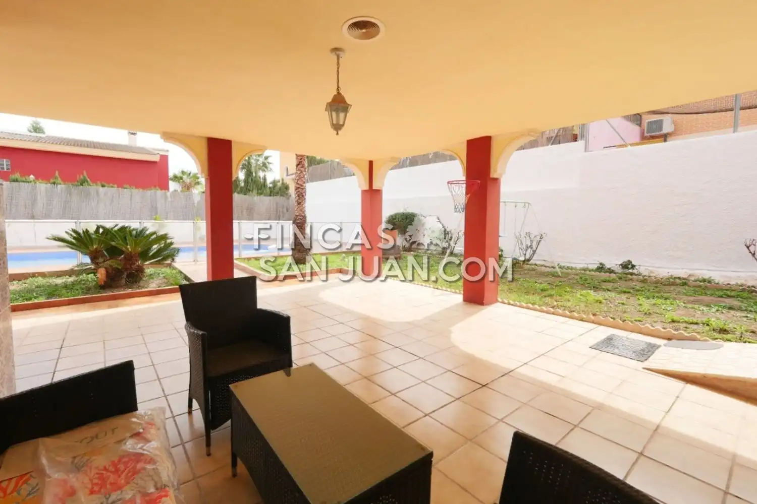 Terraza de Casa o chalet en venta en Mutxamel con Terraza, Piscina y Balcón