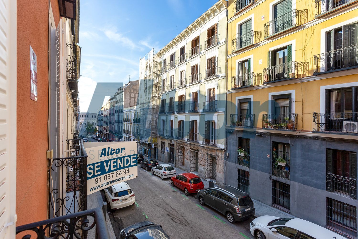Exterior view of Flat for sale in  Madrid Capital  with Air Conditioner, Heating and Terrace