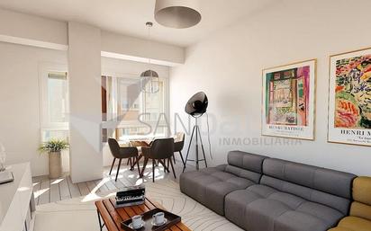 Living room of Flat for sale in Burgos Capital  with Heating, Parquet flooring and Storage room