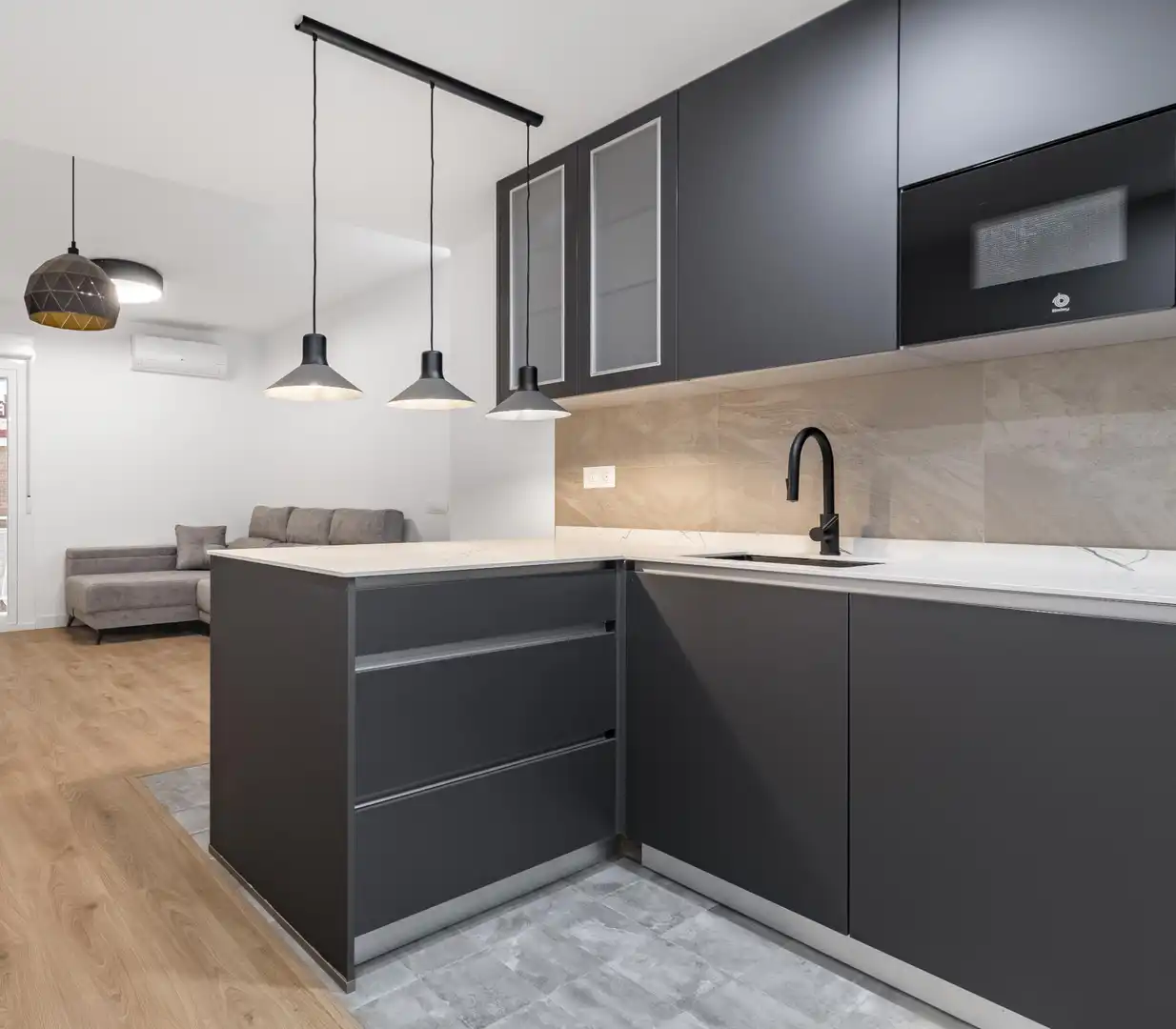 Kitchen of Flat for sale in Madrid  with Air Conditioner, Heating and Terrace