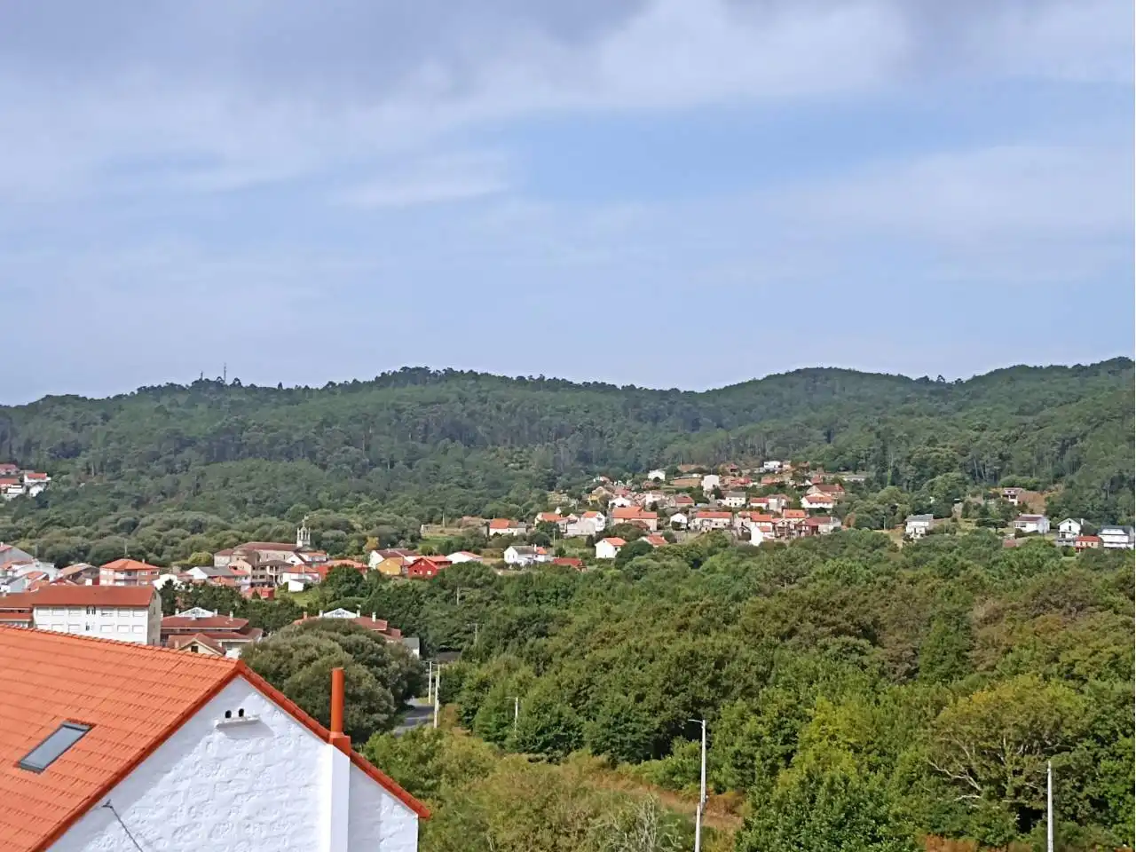 Exterior view of Houses for sale in Muros  with Private garden and Terrace