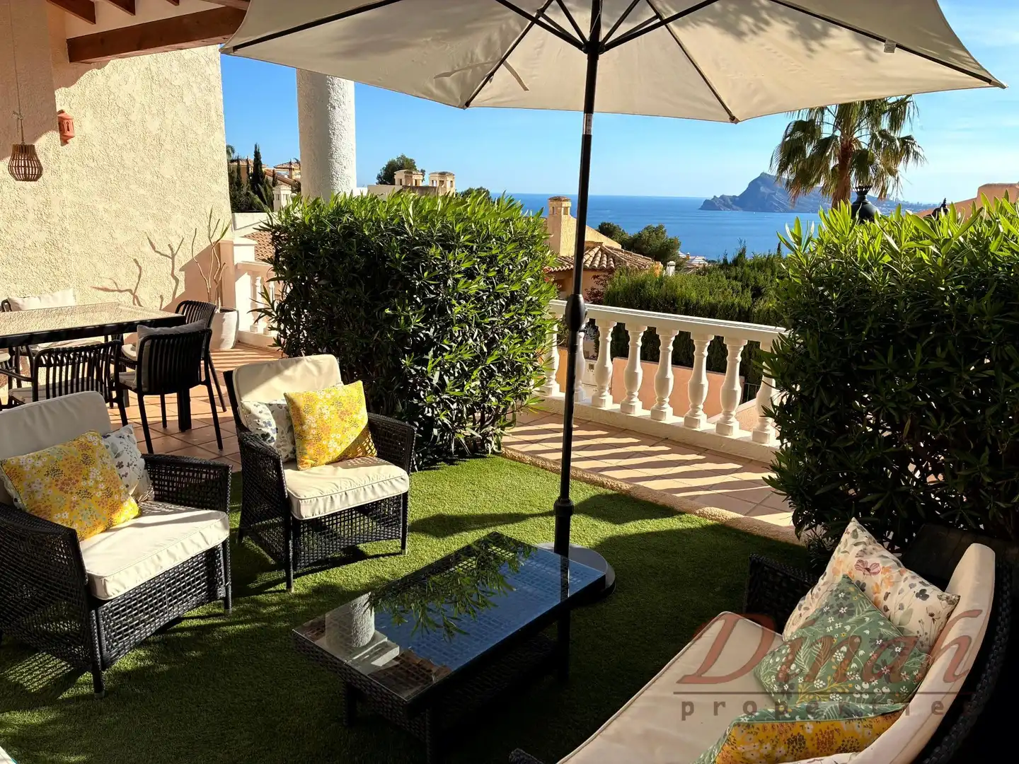 Terraza de Casa o chalet en venta en Altea con Aire acondicionado, Calefacción y Piscina