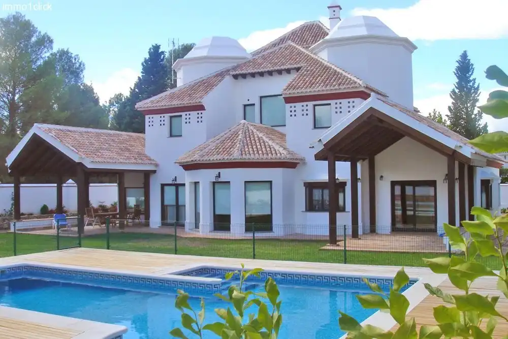 Jardí de Casa o xalet en venda en Albolote