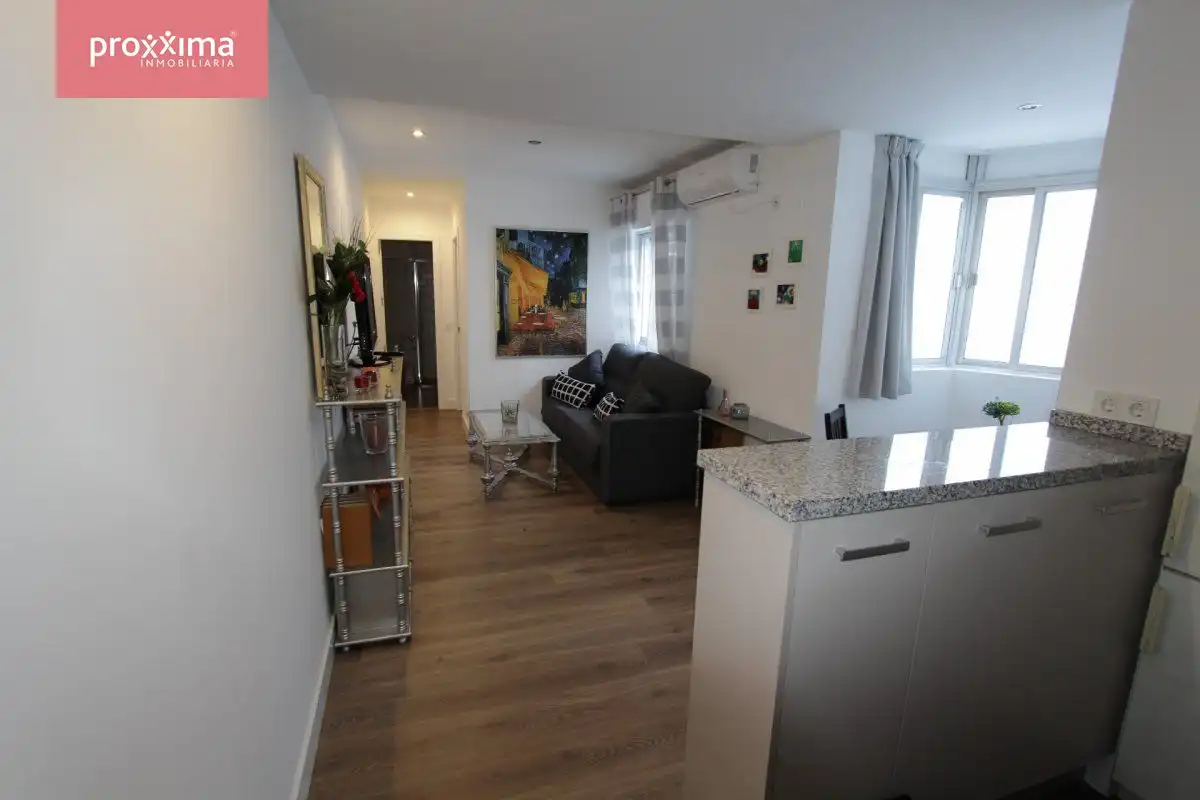Sala de estar de Apartamento de alquiler en Sevilla con Calefacción