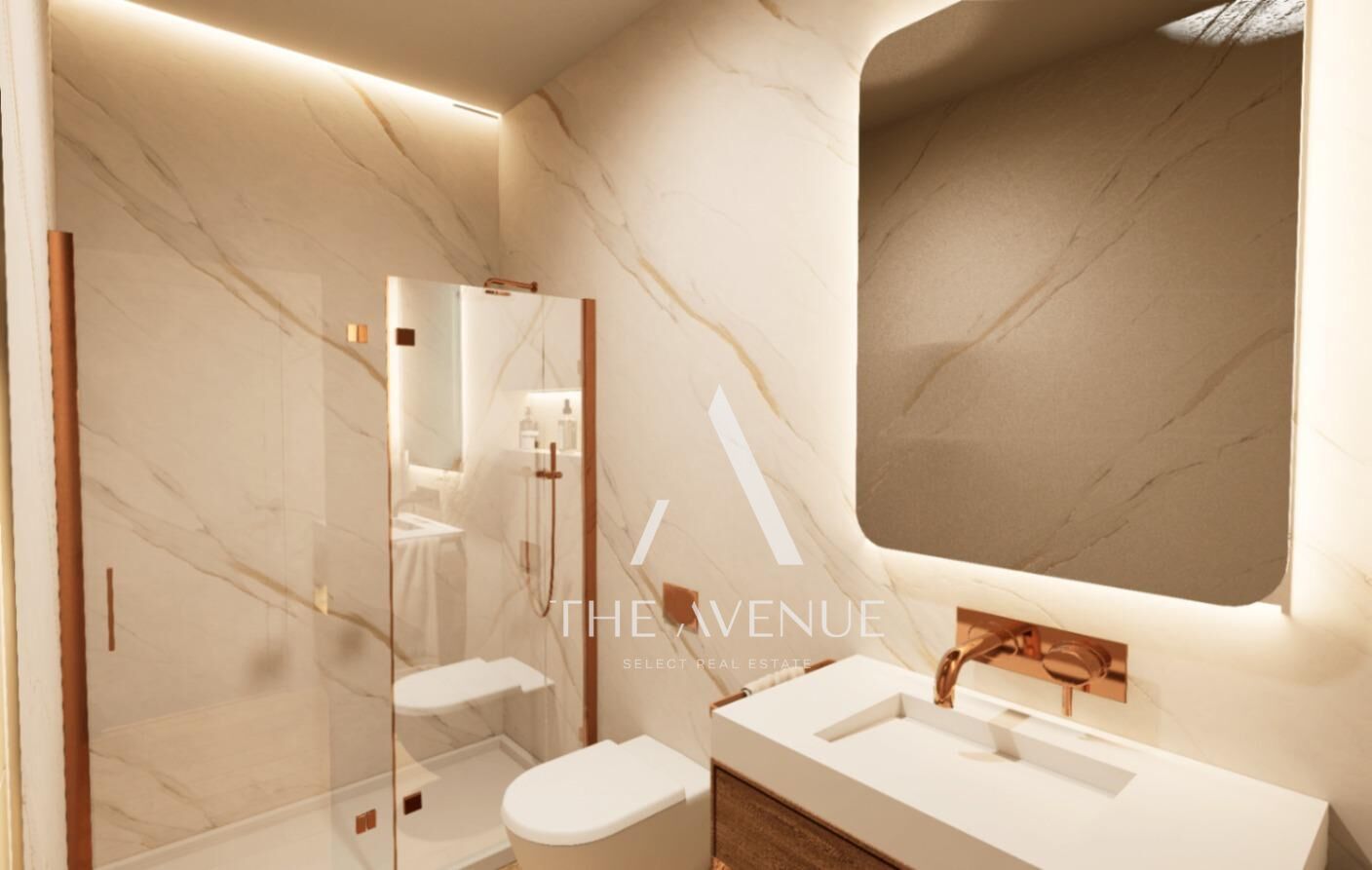 Baño de Ático en venta en  Madrid Capital con Aire acondicionado y Terraza