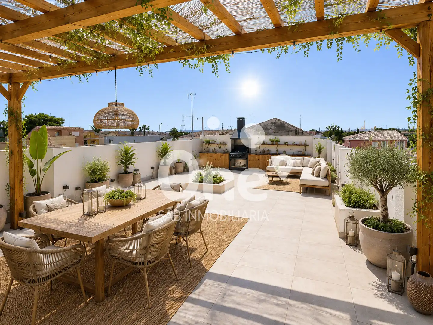 Terraza de Piso en venta en L'Eliana con Aire acondicionado, Terraza y Horno