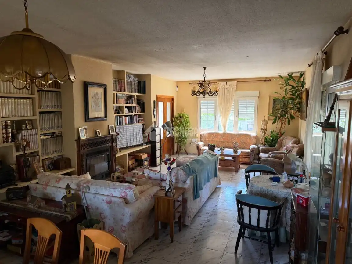 Sala d'estar de Casa o xalet en venda en Valdetorres de Jarama amb Calefacció