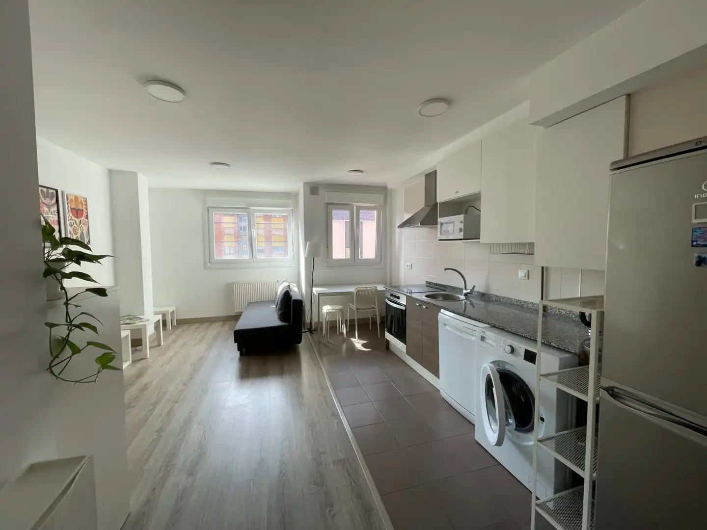 Cocina de Apartamento de alquiler en Sama