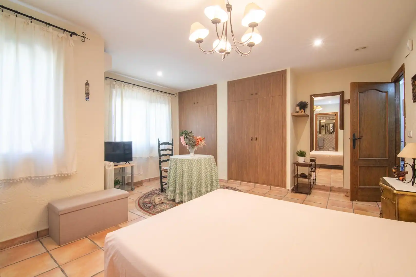 Bedroom of Houses for sale in Elche / Elx  with Air Conditioner, Heating and Private garden
