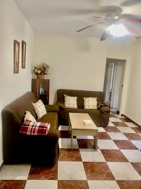 Living room of Flat for sale in  Sevilla Capital  with Terrace