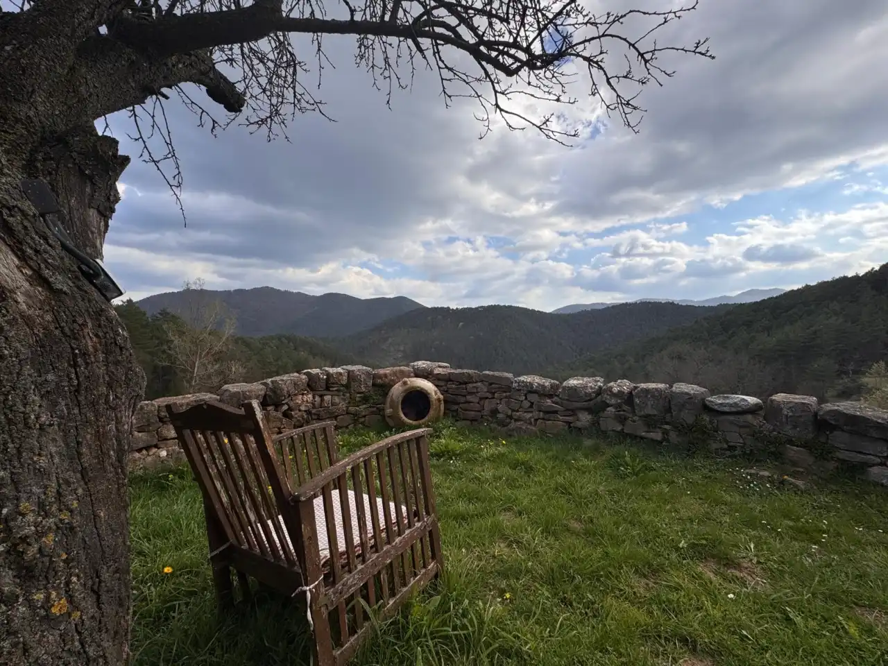 Terrace of Country homes for sale in Ripoll  with Private garden, Parquet flooring and Terrace