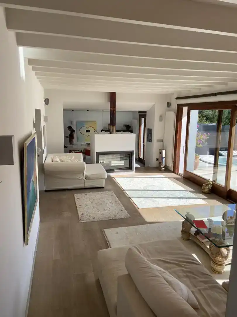 Sala d'estar de Casa adosada de lloguer en  Palma de Mallorca