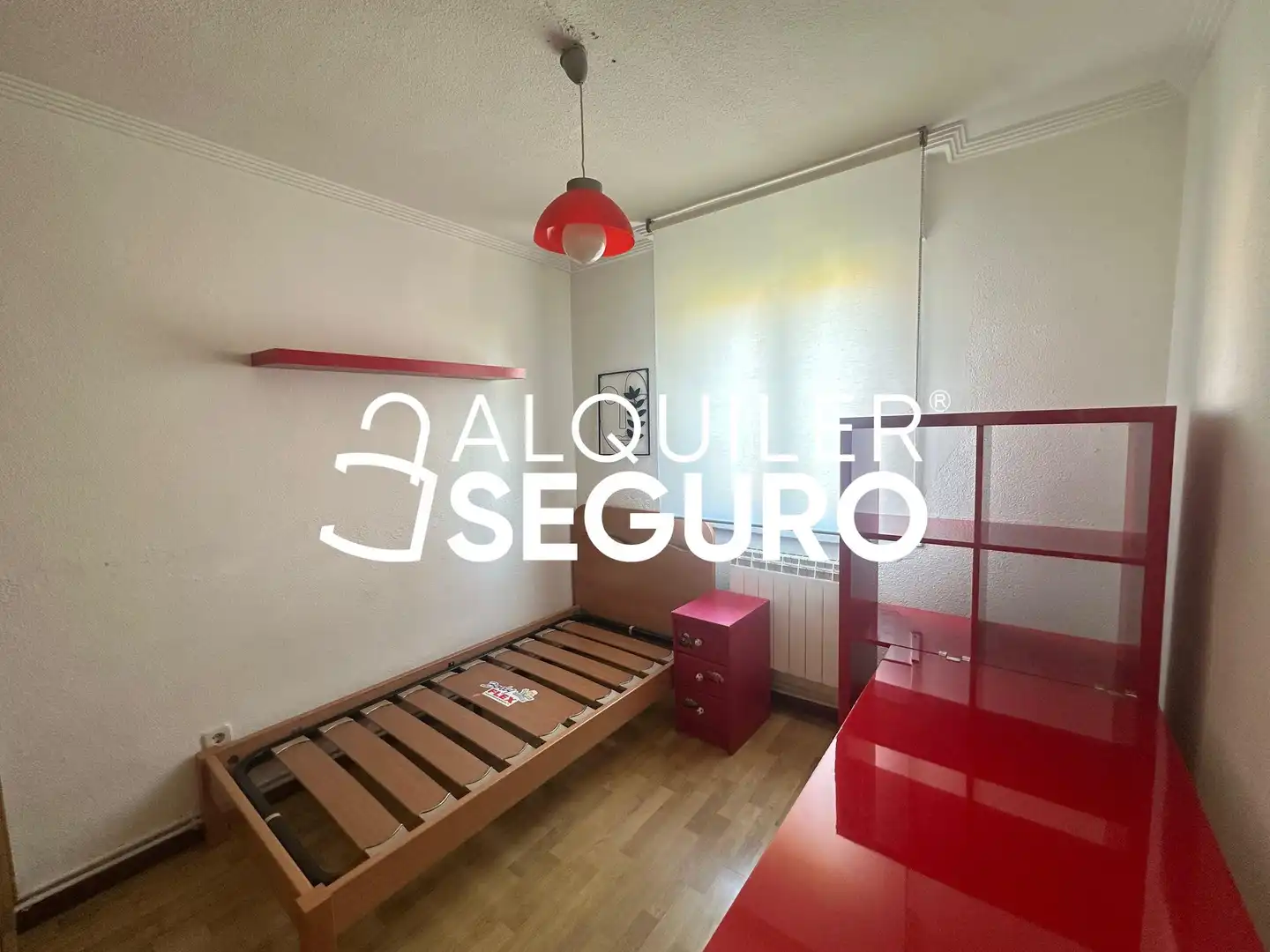 Bedroom of Flat for rent in Madrid  with Air Conditioner, Heating and Furnished