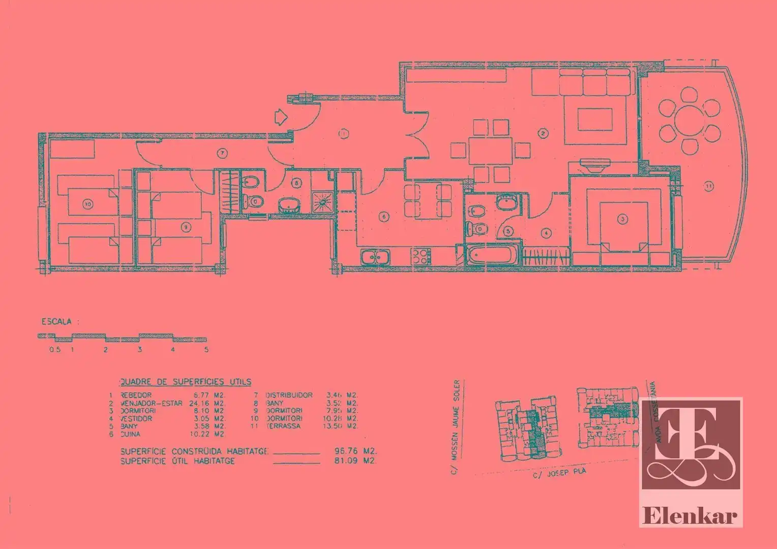 Ático con piscina en venta en JOSEP PLA, imagen 32