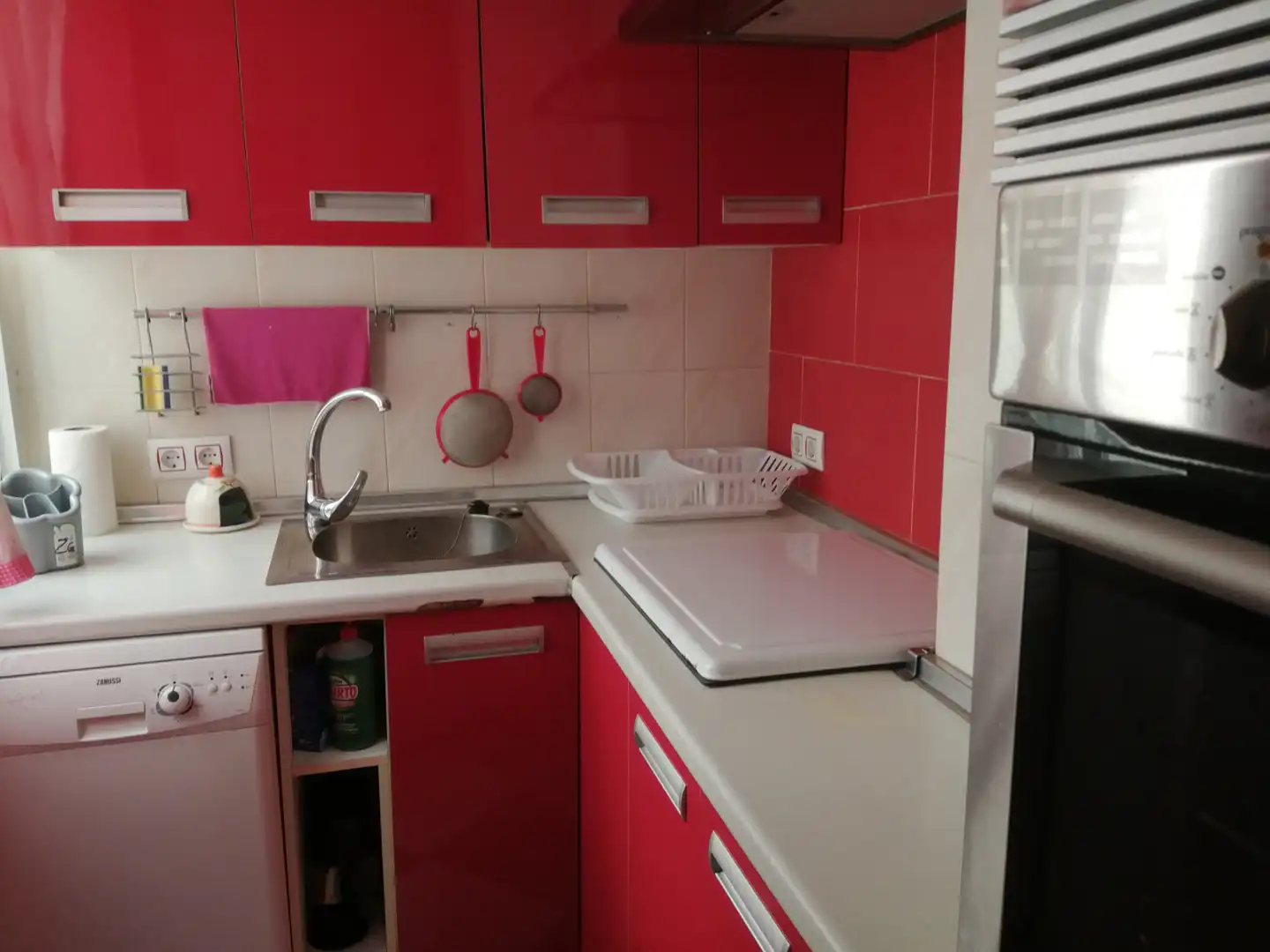 Cocina de Piso de alquiler en Cádiz con Aire acondicionado, Terraza y Amueblado