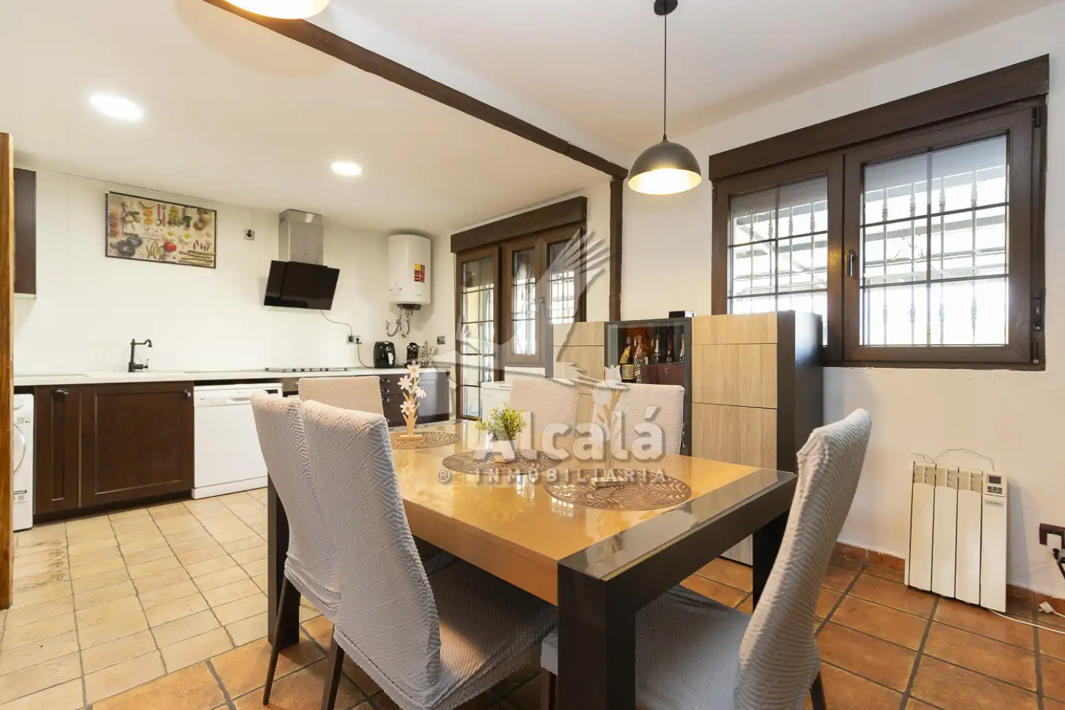 Kitchen of Houses for sale in Matarrubia  with Heating and Swimming Pool