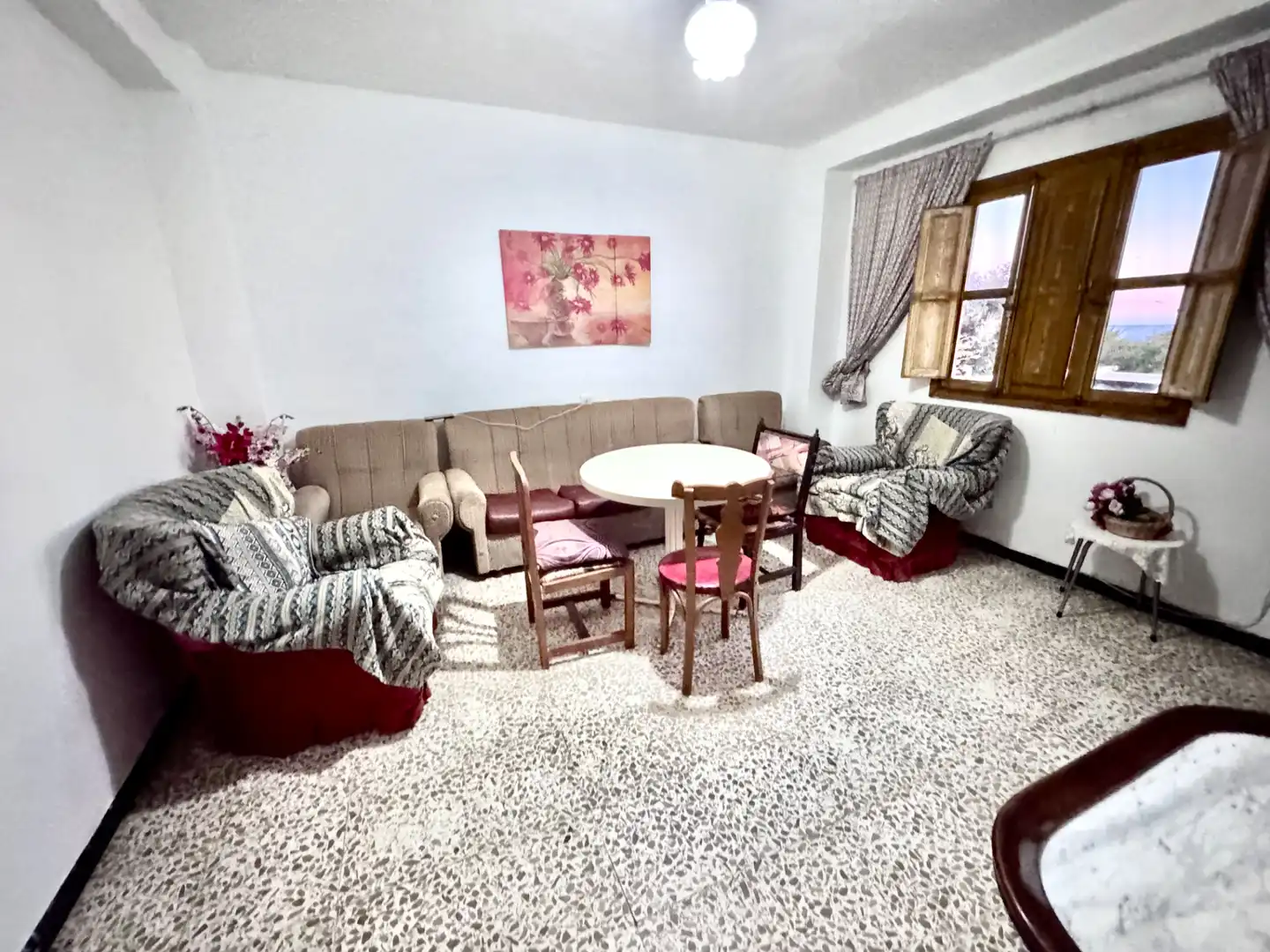 Sala d'estar de Casa o xalet en venda en Albuñol amb Aire condicionat, Terrassa i Traster