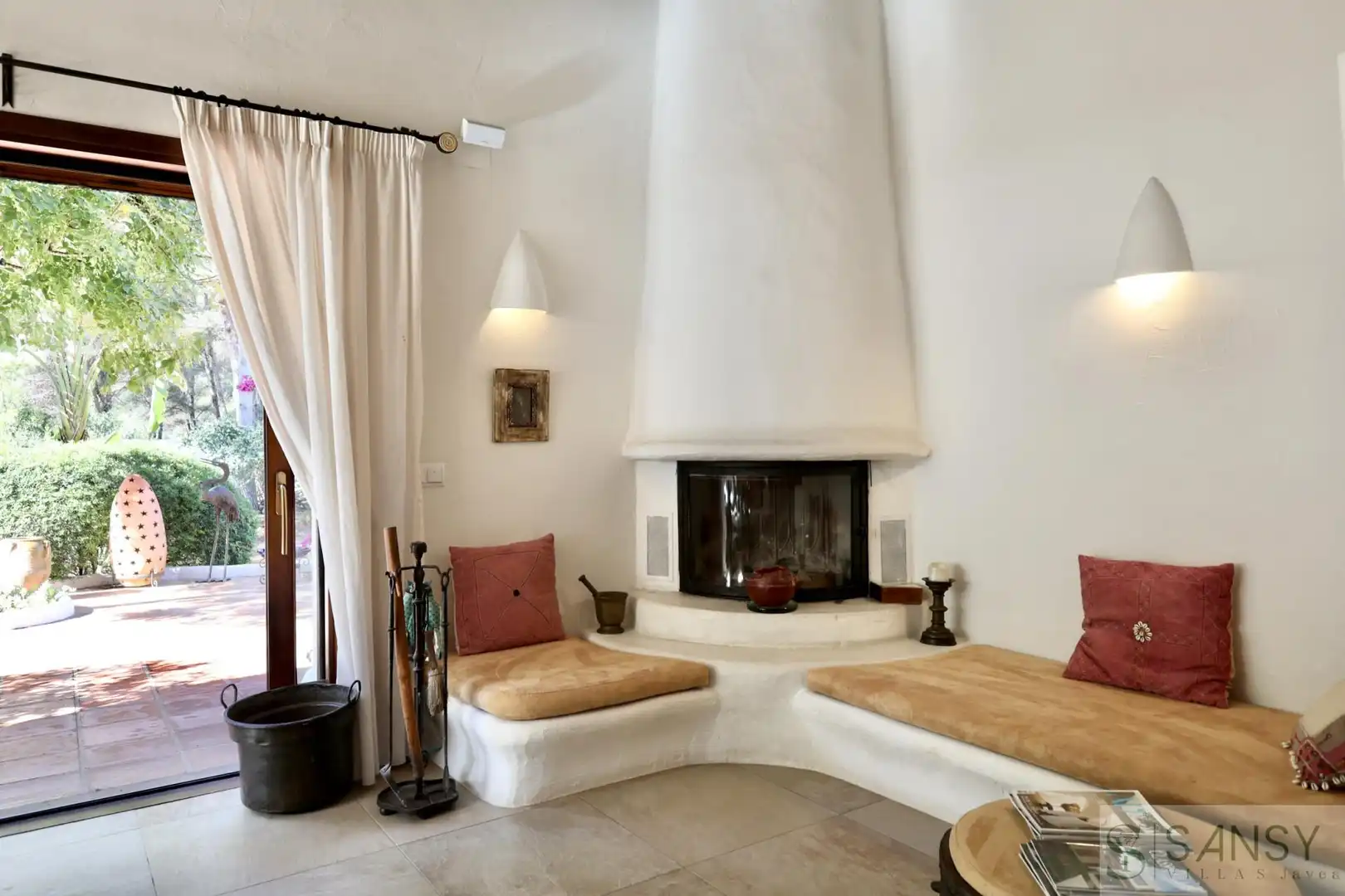 Living room of Houses for sale in Jávea / Xàbia  with Air Conditioner, Heating and Terrace