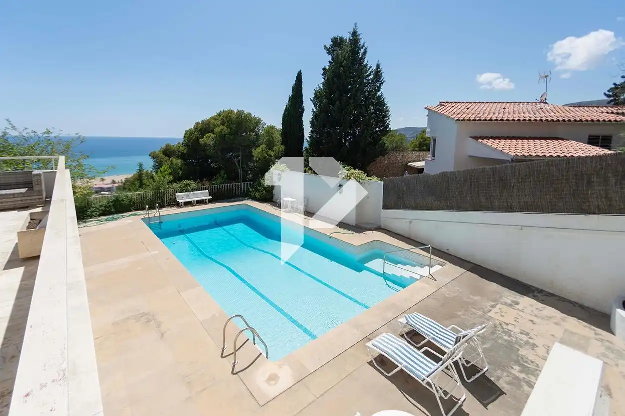 Swimming pool of Houses for sale in Castelldefels  with Private garden, Terrace and Community pool